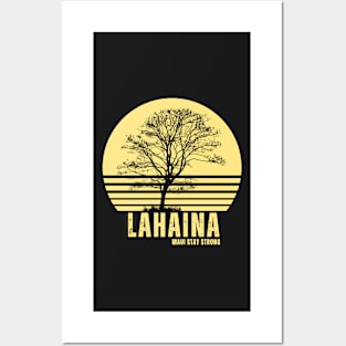 Lahaina Strong Stay Maui Wildfire Posters and Art